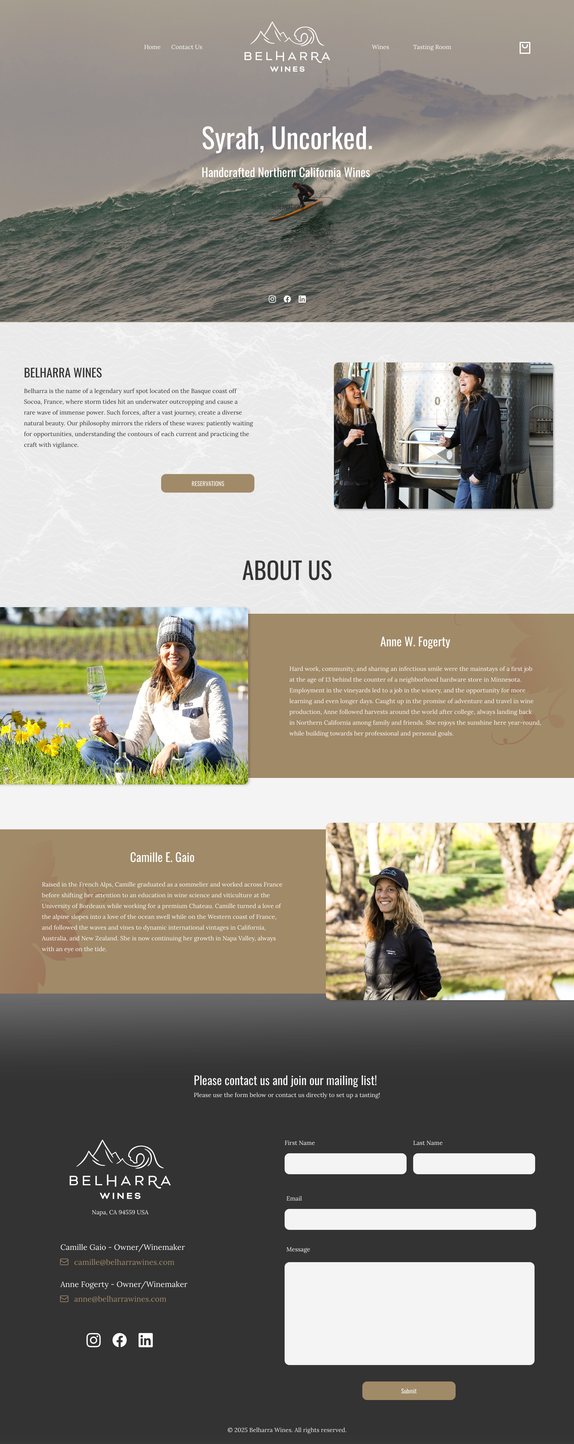 Belharra — Web Design